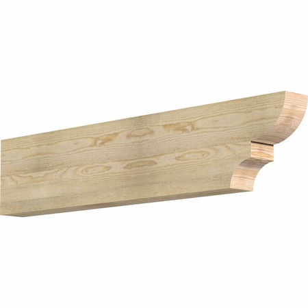 Ekena Millwork Ridgewood Rough Sawn Rafter Tail, Douglas Fir, 4"W x 10"H x 48"L RFT04X10X48RID00RDF